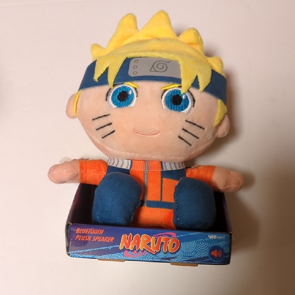 Naruto Bitty Boomers Bluetooth Plush Speaker NEW